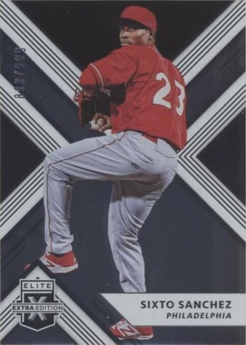 2018 Panini Elite Extra Edition - Sixto Sanchez #99