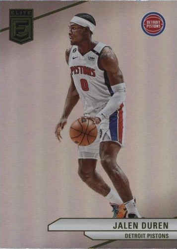 Carte Jalen Green 2022-23 Donruss Elite #II-JGR Impact Impressions Auto /49 - Houston Rockets