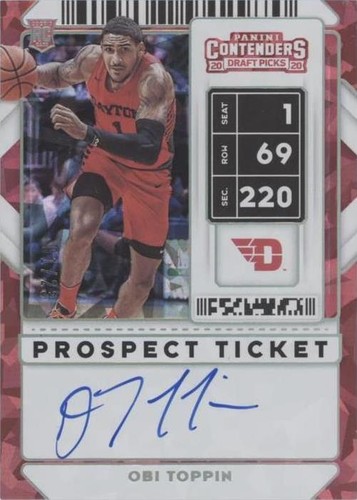 Obi Toppin Trading Cards