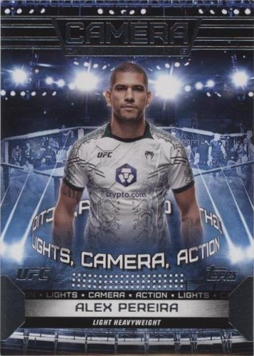 2024 Topps UFC Knockout - Alex Pereira #CAM-11
