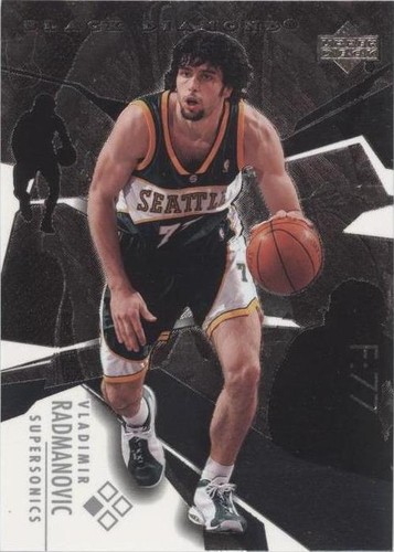 2003-04 Upper Deck Black Diamond - Vladimir Radmanovic #77