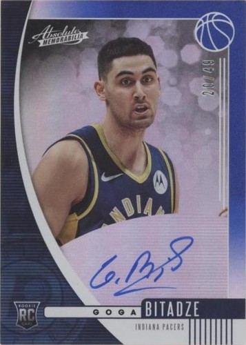 2019-20 Panini Absolute Memorabilia - Goga Bitadze #RA-GGB