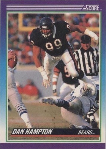 1990 Score Dan Hampton #201