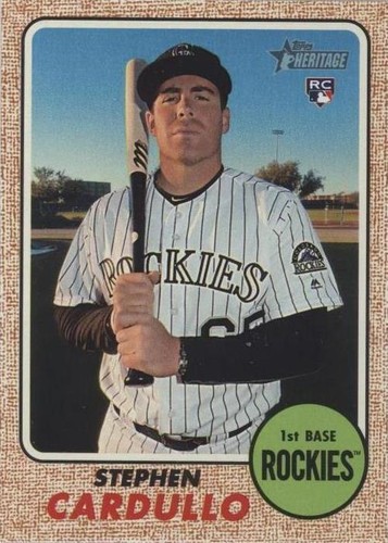 2017 Topps Heritage High Number - Stephen Cardullo #560