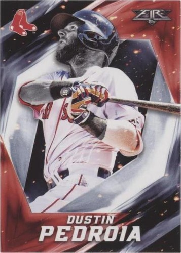 2017 Topps Fire - Dustin Pedroia #170