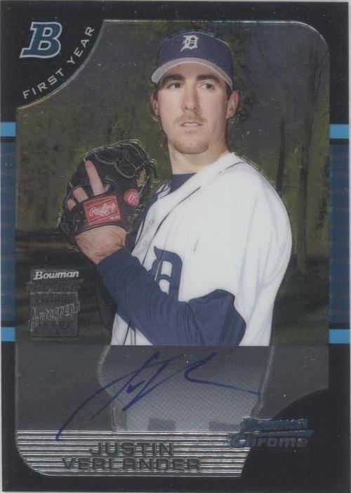 Bowman Chrome 2005 - Justin Verlander #331