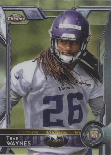 2015 Topps Chrome Trae Waynes #104