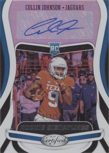 2020 Panini Certified Collin Johnson #RS-CJ