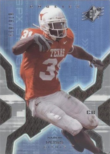 2007 SPx Aaron Ross #104
