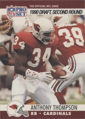 1990 Pro Set Anthony Thompson #700