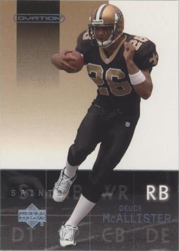 2002 Upper Deck Ovation Deuce McAllister #55
