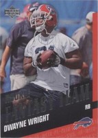 2007 Upper Deck Dwayne Wright #RFT-DW