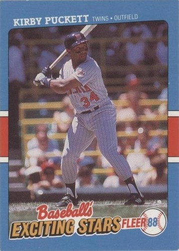 1988 Fleer Baseball's Exciting Stars - Kirby Puckett #30