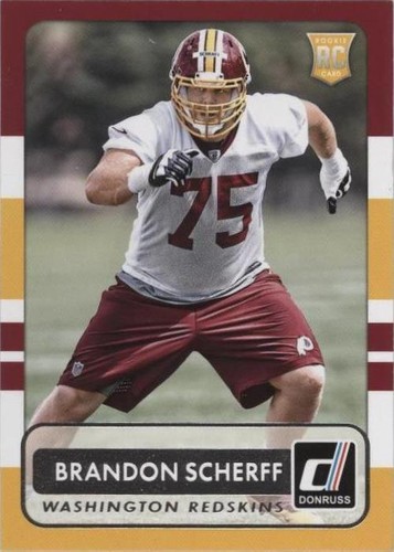 2015 Panini Donruss Brandon Scherff #197