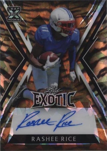 2023 Leaf Exotic Rashee Rice #BA-RR1