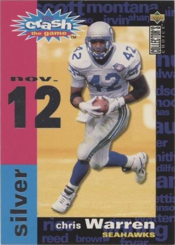 1995 Upper Deck Collector's Choice Chris Warren #C11