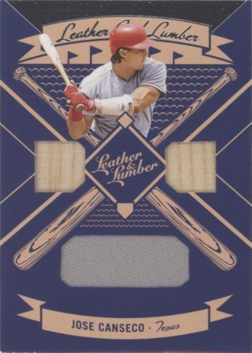 Panini couro e madeira 2019 - Jose Canseco #LLT-JO