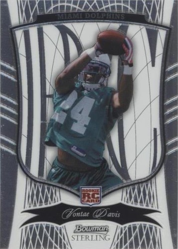 2009 Bowman Sterling Vontae Davis #13