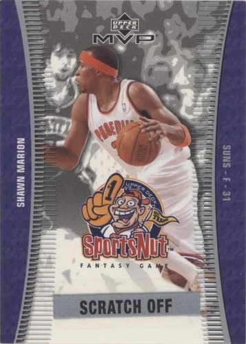 2003-04 Upper Deck MVP - Shawn Marion #SN63