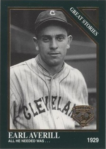 1995 Megacards The Sporting News Conlon Collection - Earl Averill #1377
