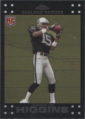 2007 Topps Chrome Johnnie Lee Higgins #TC214