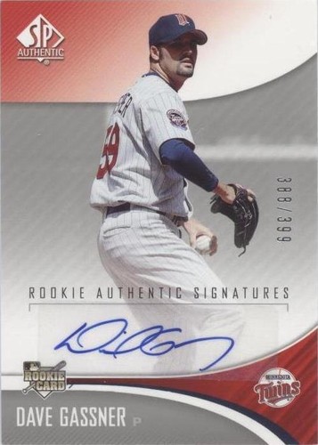 2006 SP Authentic - Dave Gassner #263