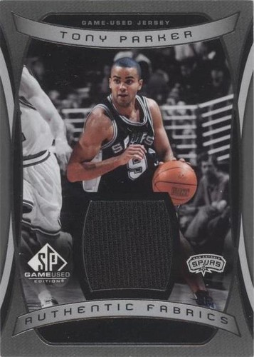 2004-05 SP Game Used - Tony Parker #AF-TP