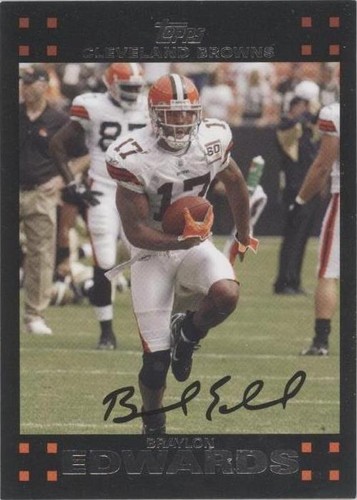 2007 Topps Braylon Edwards #134