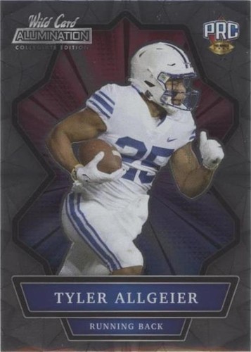 2021 Wild Card Alumination NIL Collegiate Edition Tyler Allgeier #ANBC-80
