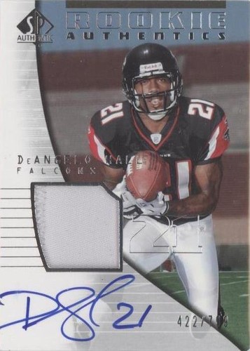 2004 SP Authentic DeAngelo Hall #192