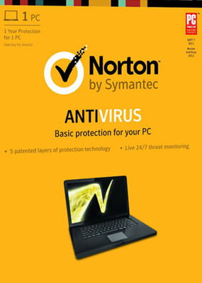symantec norton antivirus 2013 with antispyware cd - 1 year