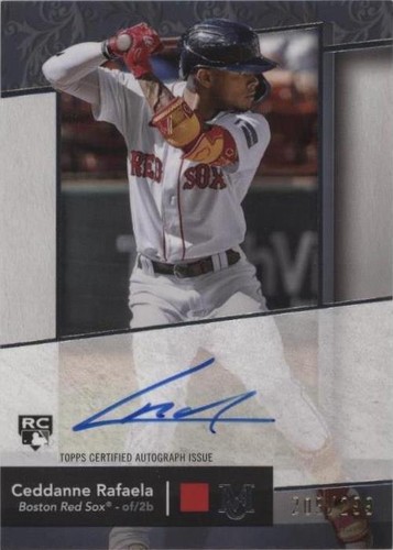 2024 Topps Museum Collection - Ceddanne Rafaela #AA-CR