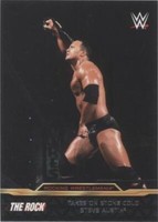 2015 Topps WWE Road to Wrestlemania - The Rock #2