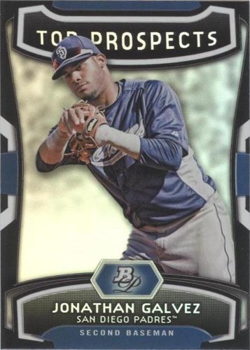 2012 Bowman Platinum - Jonathan Galvez #TP-JGZ