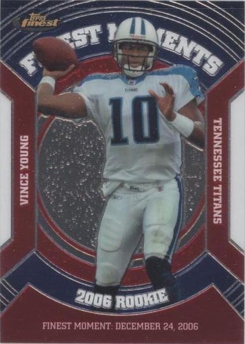 2007 Topps Finest Vince Young #RFM-VY