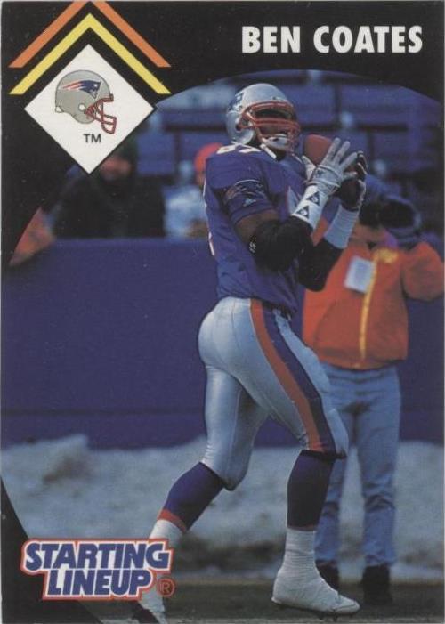 1995 Kenner Starting Lineup Ben Coates #87