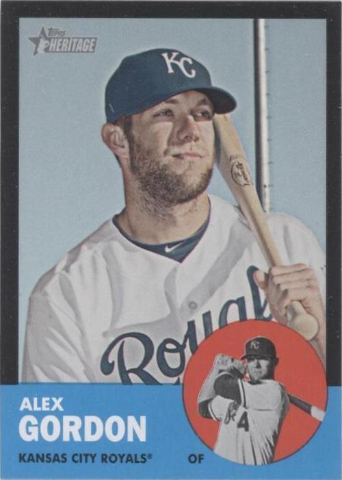 Topps Heritage 2012 - Alex Gordon #HP12