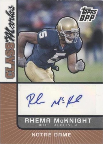 2007 Topps Draft Picks and Prospects (DPP) Rhema McKnight #CM-RM