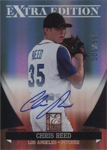 2011 Donruss Elite Extra Edition - Chris Reed #P-37