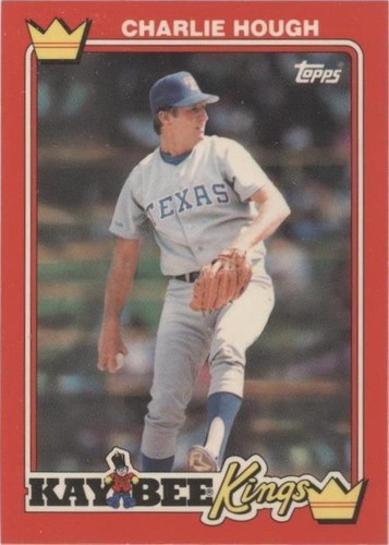 1990 Topps Kaybee Kings - Charlie Hough #17