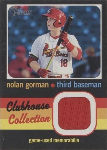 2020 Topps Heritage Minor League Edition - Nolan Gorman #CCR-NG