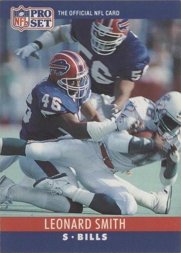 1990 Pro Set Leonard Smith #46