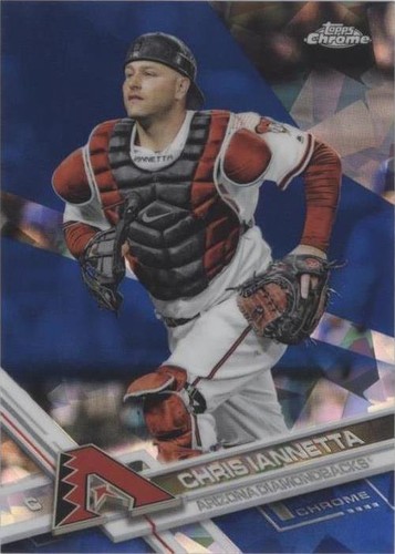 2017 Topps Chrome Sapphire Edition - Chris Iannetta #412