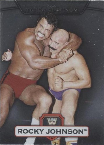 2010 Topps Platinum WWE - Rocky Johnson #69