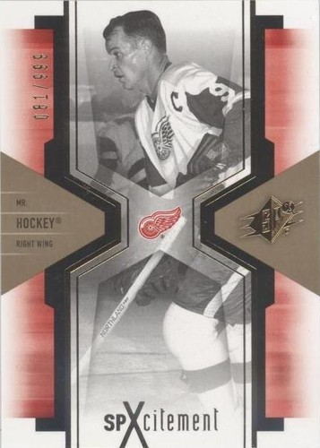 2006-07 SPx - Gordie Howe #X33