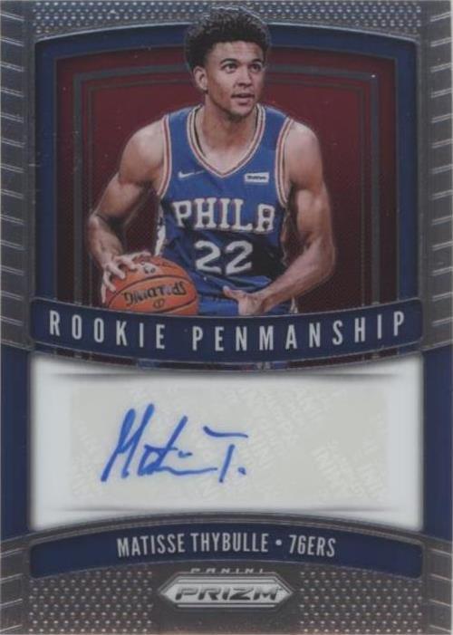 その他 Panini 2019-20 Opulence Matisse Thybulle 2019-20 Panini Opulence Basketball Golden Rookie Auto #GRG