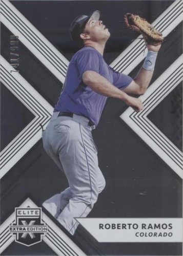 2018 Panini Elite Extra Edition - Roberto Ramos #163