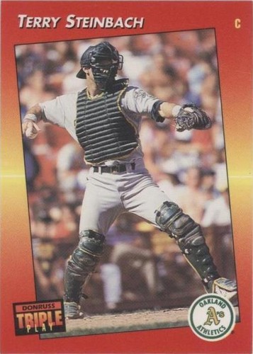 1992 Donruss Triple Play - Terry Steinbach #10