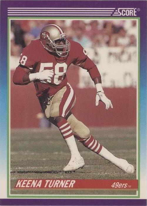 1990 Score Keena Turner #539