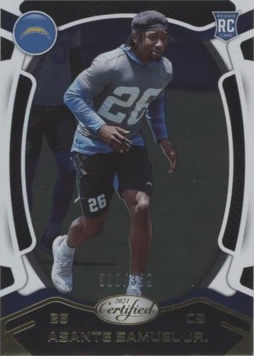 2021 Panini Certified Asante Samuel Jr. #160